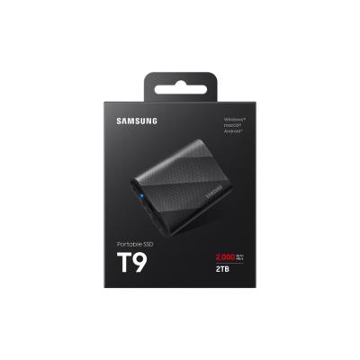2TB SAMSUNG 2000/1950MB/s USB 3.2 GEN 2X2 TAŞINABİLİR T9 MU-PG2T0B/WW