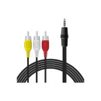 3.5MM TO 3RCA DİŞİ TOS SES STERIO RCA KABLOSU 4824