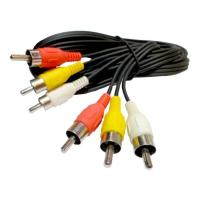 3RCA TO 3RCA TOS GÖRÜNTÜ SES KABLOSU 5006a ERKEK