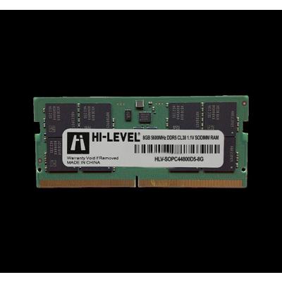 8GB HI-LEVEL DDR5 5600Mhz SODIMM 1.1V HLV-SOPC44800D5-8G