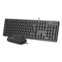 A4 TECH KR-3330S Q 2.4 GHZ AİR2 SİYAH KLAVYE+MOUSE