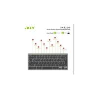 ACER OKR220 USB+BLUETOOTH ÇOKLU CİHAZ DESTEKLİ KABLOSUZ MİNİ KLAVYE SİYAH