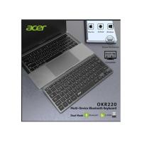 ACER OKR220 USB+BLUETOOTH ÇOKLU CİHAZ DESTEKLİ KABLOSUZ MİNİ KLAVYE SİYAH