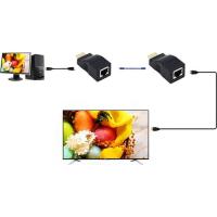 Alfais 4952 Hdmi Rj45 Cat5 6 Extender Uzatıcı Güç Destekli Uzatma Aparatı Adaptör