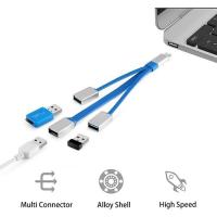 ALFAIS Type-C To USB 3.0 Çevirici Çoklayıcı 3 Port Adaptör Hub 4346