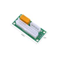 Atx Dual Psu FAN Çoklayıcı Kablosu 24 pin 4326a Soğutucu Adaptör