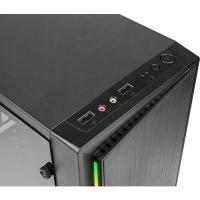 EVEREST BLAZON RGB LED ŞERİTLİ SİYAH 200W (PEAK-250W) KASA