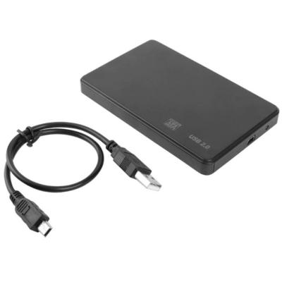 HDD Kutusu Usb 2.0 Plastik Vidasız 2.5 Sata-Siyah 4595