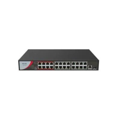 HILOOK NS-0326P-230(B) 24XFE+1XGE+1XGE/SFP YONETİLEMEZ 230W POE SWİTCH