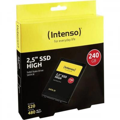 INTENSO HIGH 3813440 240GB 2.5'' SATA3 SSD (520MB/500MB)