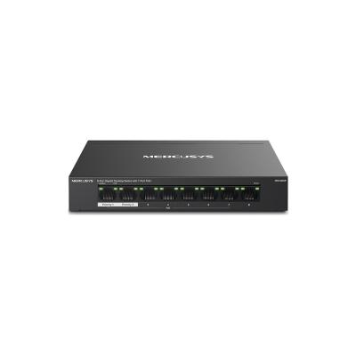 MERCUSYS 8-PORT MS108GP GIGABIT YONETILEMEZ 65W 7 PORT POE SWITCH 10/100/1000