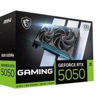 MSI GEFORCE RTX 5050 8G GAMING OC GDDR6 128B DX12 PCIE 5.0 X16 (3XDP 1XHDMI)