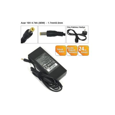 OEM 19V 4.74A 90W 5.5MM/1.7MM NOTEBOOK ADAPTÖR ( QBA-004 - LKA-A045 - CMADP126 )