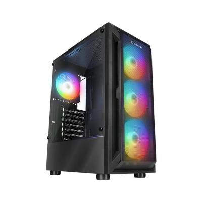 RAMPAGE SHIVA 4X 120MM RAINBOW FAN ATX SİYAH KASA (PSU YOK)