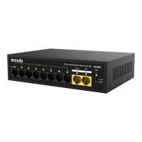 TENDA S110PC 10 PORT 8 PORT POE+ 10/100 MBPS 2 PORT UPLİNK SWITCH