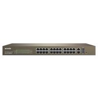 TENDA TEF1226P 24 PORT 10/100  410W POE 2GB+2SFP WEBMAN SWITCH