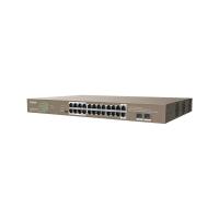 TENDA TEG1126P-24-410W 24 PORT GIGABIT FULL POE 2X SFP YÖNETİLEMEZ SWITCH