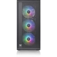 THERMALTAKE S200 TG 550W 80PLUS ARGB 4x120mm Fanlı MidT ATX Siyah Kasa