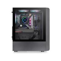 THERMALTAKE S200 TG 550W 80PLUS ARGB 4x120mm Fanlı MidT ATX Siyah Kasa