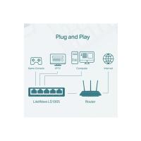 TP-LINK LS1005 5PORT 10/100 YÖNETİLEMEZ SWITCH