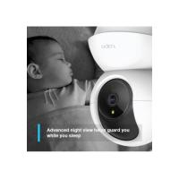 TP-LINK TAPO C210 2K GECE GÖRÜŞLÜ 512GB SD DESTEKLİ WİFİ PAN TILT YATAY VE DİKEY GÜVENLİK KAMERA