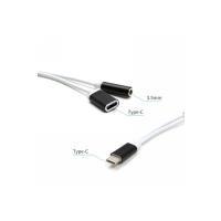 Type C To 3.5mm Stereo Kulaklık Şarj Çevirici 4418p Dönüştürücü
