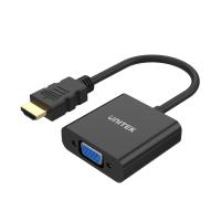 UNITEK HDMI TO VGA DÖNÜŞTÜRÜCÜ SES DESTEKLİ 1080P&60Hz (Y-6333)