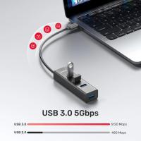 UNITEK TYPE-C TO 4 PORT USB 3.0 + TYPE-C (Y-3089Z01)