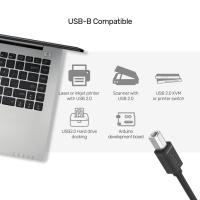 UNITEK USB-A TO USB-B YAZICI KABLO 2MT (Y-C4001GBK)