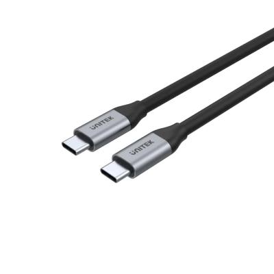 UNITEK USB-C 3.2 KABLO 2MT 5GBPS, 100W PD, 4K&60Hz  (C14091ABK)