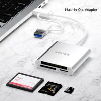 UNITEK USB-C/A TO HAFIZA KART OKUYUCU SD/CF/MICRO SD 5GBPS (Y-9313D)