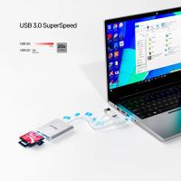 UNITEK USB-C/A TO HAFIZA KART OKUYUCU SD/CF/MICRO SD 5GBPS (Y-9313D)